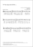 Nun singet und seid froh / In dulci jubilo（２声）