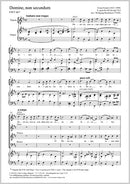 Domine, non secundum, FWV 66