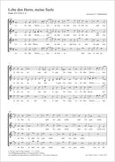 Lobe den Herrn, meine Seele