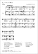 O du liebes Jesu Kind, WAB 145