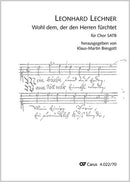 Wohl dem, der den Herren fürchtet