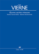 Kleinere Kirchenwerke. Bd. 15 der Vierne-Gesamtausgabe (Score)