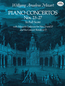 Piano Concertos Nos. 23-27 in Full Score