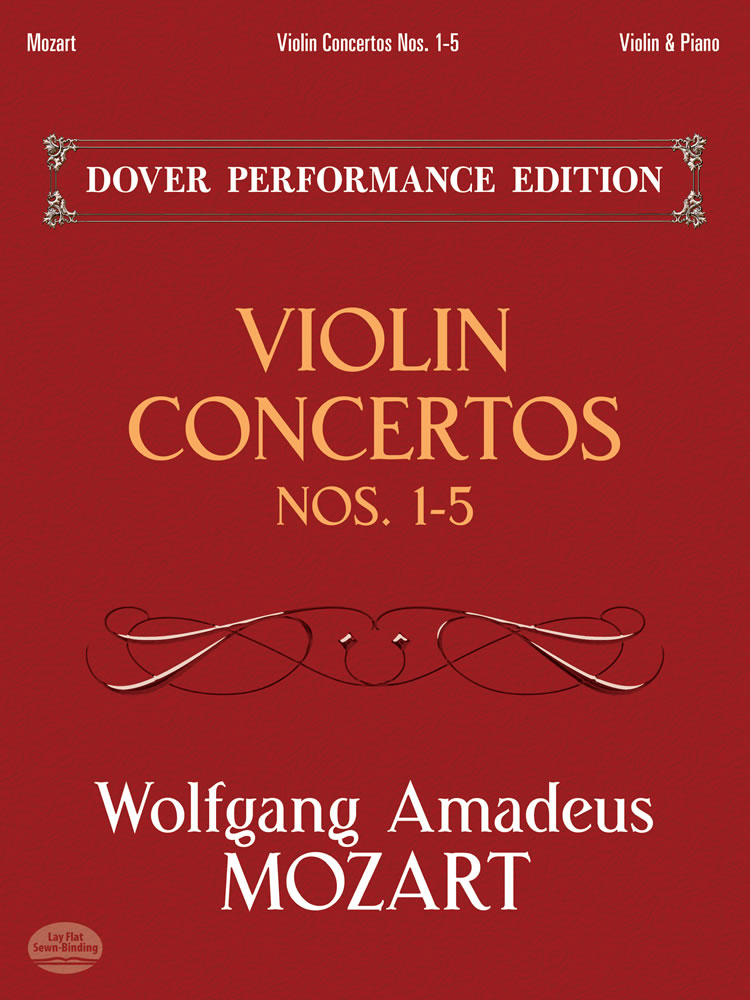 Violin Concertos Nos. 1-5: with Separate Violin Part