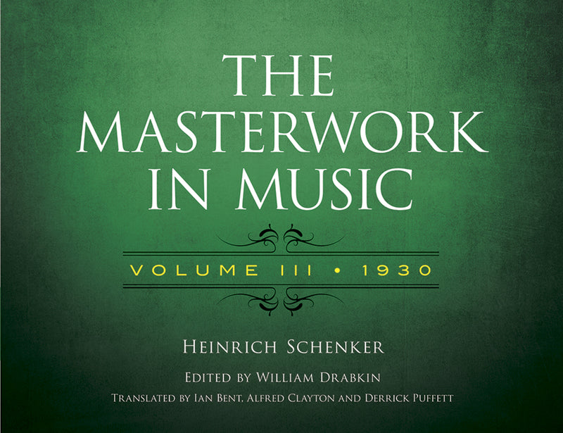 The Masterwork in Music: Vol. 3, 1930