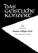 Komm, Heiliger Geist (Score)