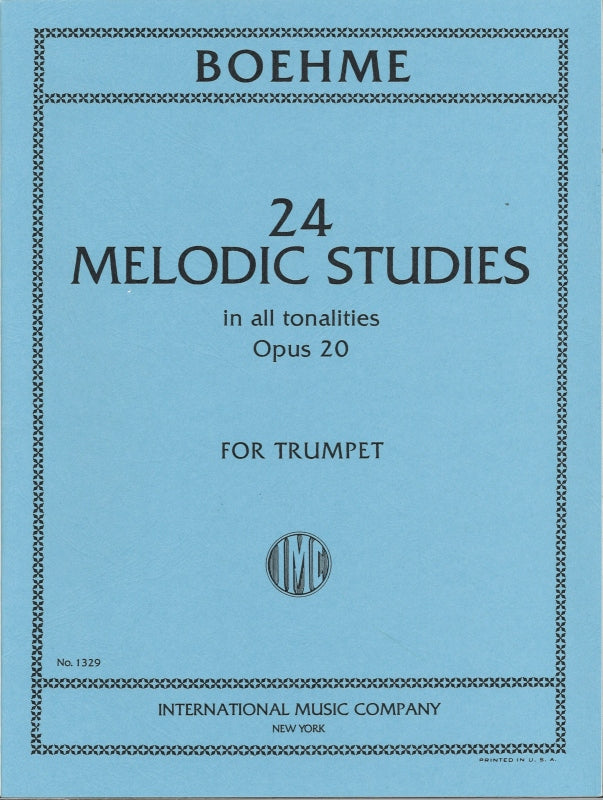 24 Melodic Studies, op. 20