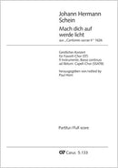 Mache dich auf, werde licht (Score)