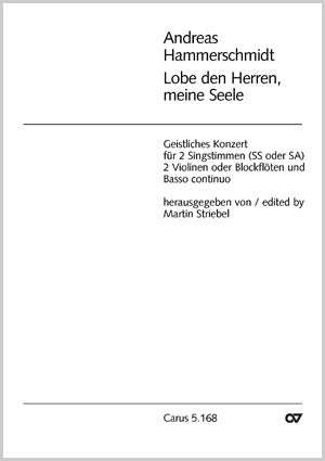 Lobe den Herren, meine Seele (2 voices and instruments)