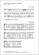 Sechs Chorsätze von Bach, Kurig und Sartorius