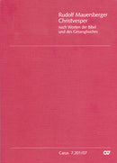 Christvesper der Kruzianer, RMWV 7（ポケットスコア）