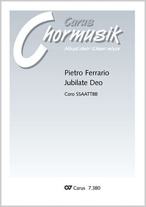 Jubilate Deo (SSAATTBB)