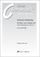 Et haec non vanitas est, op. 49, 2