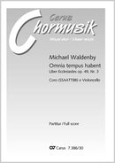 Omnia tempus habent (Score)