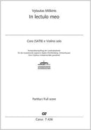 In lectulo meo (Score)