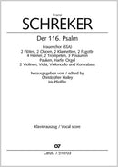 Der 116. Psalm（ヴォーカル・スコア）