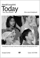 Today, １声（ヴォーカル・スコア）