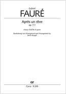 Après un rêve, op. 7, 1
