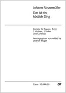 Das ist ein köstlich Ding（合唱楽譜）