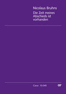 Die Zeit meines Abschieds ist vorhanden (Score)