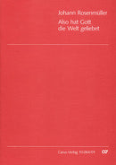 Also hat Gott die Welt geliebt (Score)