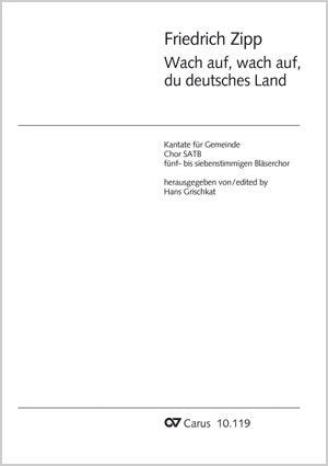 Wach auf, wach auf, du deutsches Land (Score)