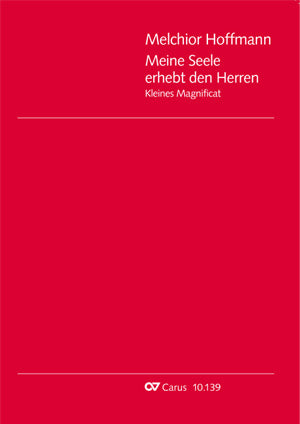 Meine Seele erhebt den Herren (Score)