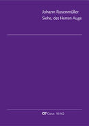 Siehe, des Herren Auge sieht auf (Score)
