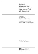 Herr, mein Gott, ich danke dir (Score)