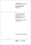 Lukas-Passion, BWV 246（合唱楽譜）