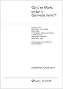 Ich bin’s! Quo vadis, homo?（合唱楽譜）