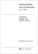 Zwei Choralkantaten op. 2（合唱楽譜）