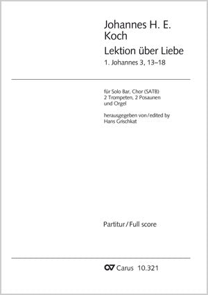 Lektion über Liebe [score]