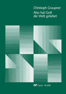 Also hat Gott die Welt geliebt (Score)