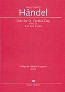 Ode for St. Cecilia's Day, HWV 76 (Score)
