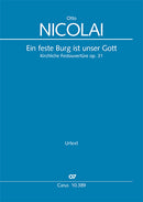 Ein feste Burg ist unser Gott (Score)