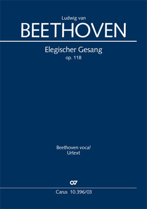 Elegischer Gesang, op. 118（ヴォーカル・スコア）