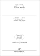 Missa brevis（ヴォーカル・スコア）