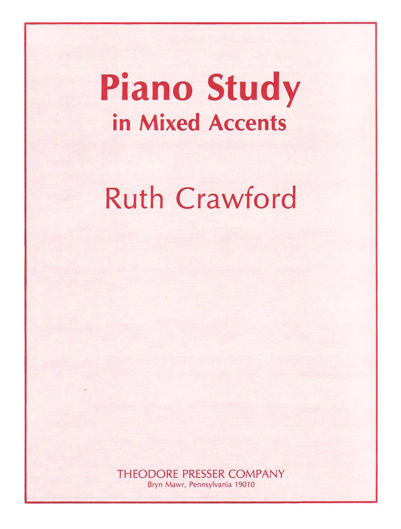 Piano Study In Mixed Accents