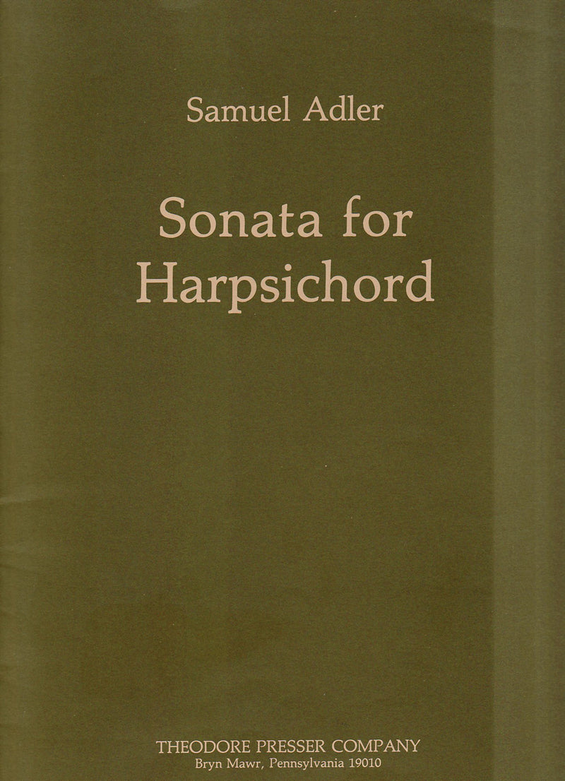 Sonata for Harpsichord