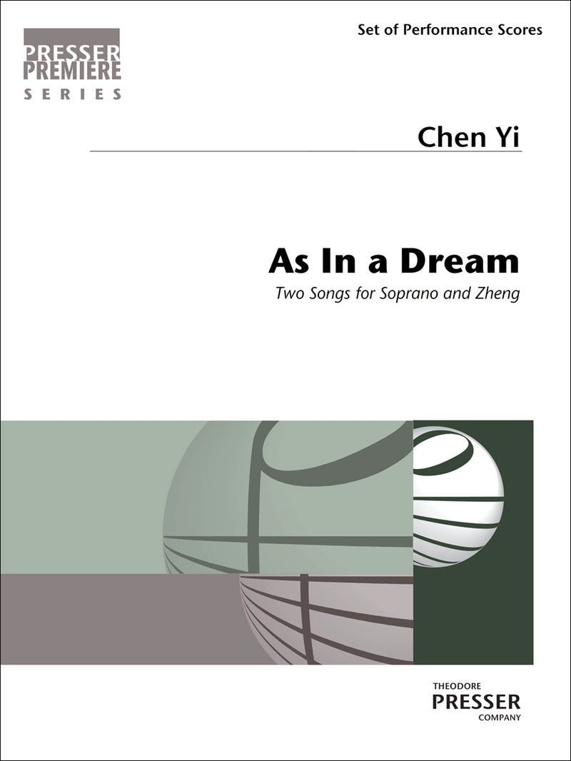 As In A Dream (Vocal Score)