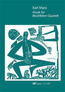 Musik für Blockflöten-Quartett (Score)