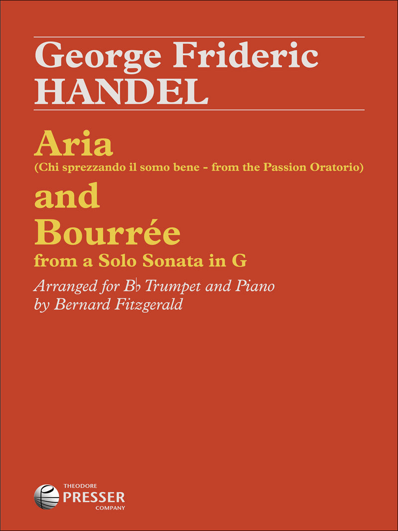 Aria and Bourrte (From A Solo Sonata In G)