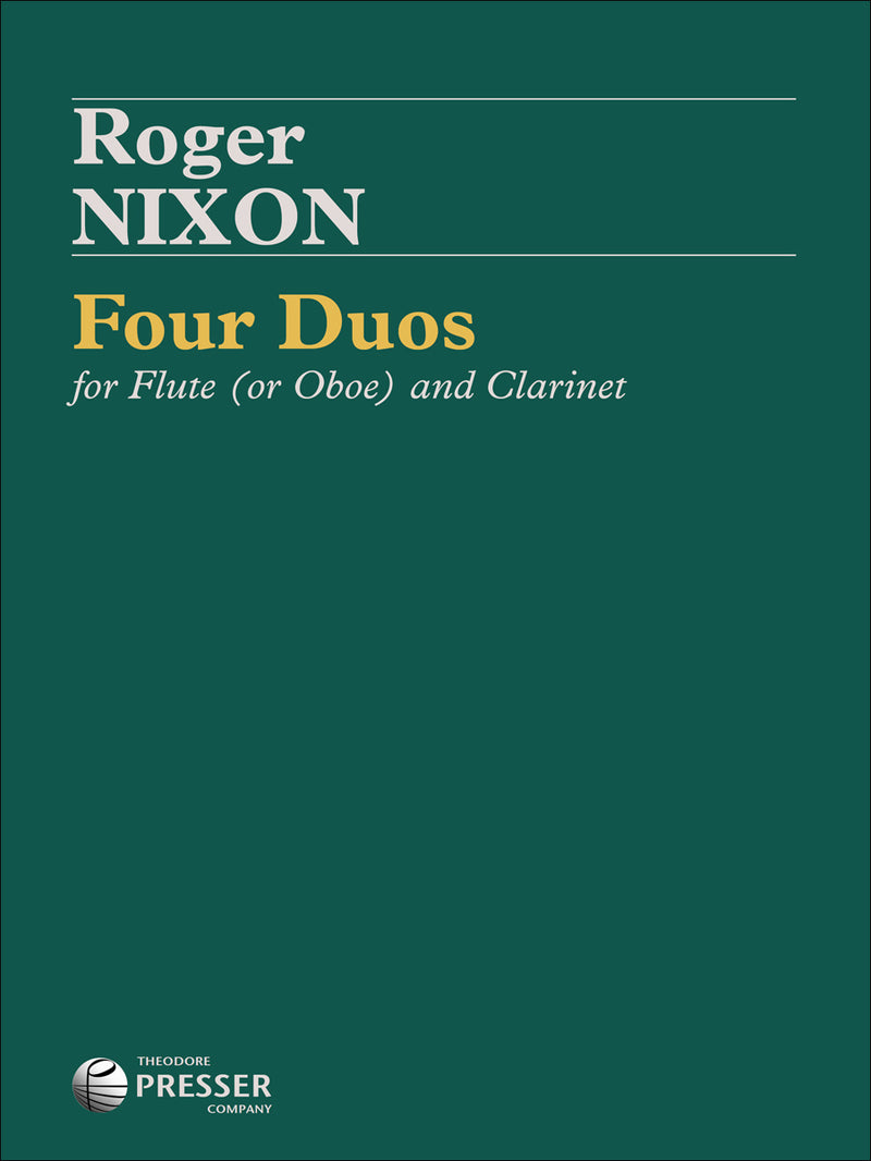 4 Duos (Flute [or Oboe] and Clarinet)