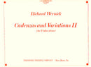 Cadenzas and Variations II