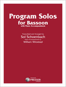 Program Solos for Bassoon