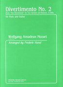 Divertimento No. 2 (From "Five Divertimento" for Two Clarinets and Basson, E. 439B) - for Flute and Guitar