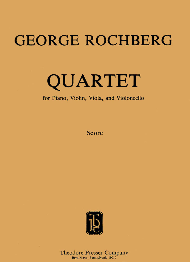 Quartet (Score Only)