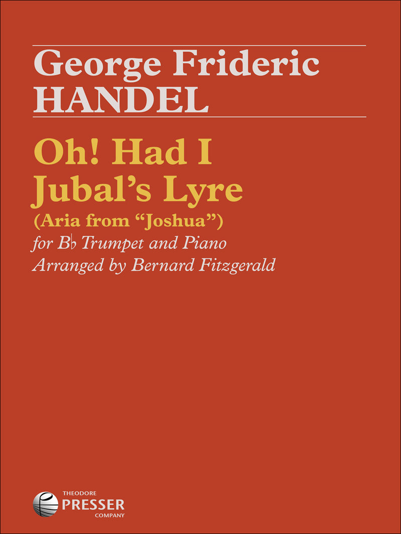 Oh! Had I Jubal's Lyre