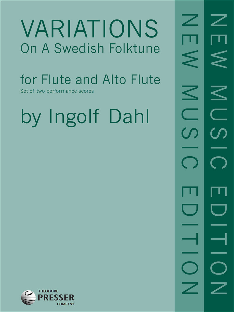 Variations On A Swedish Folktune (Set of Scores)